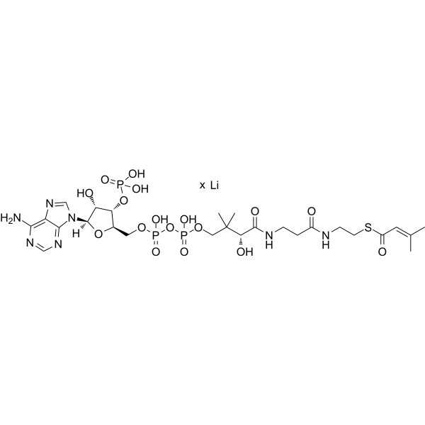 β-Methylcrotonyl coenzyme A lithium 108347-83-7